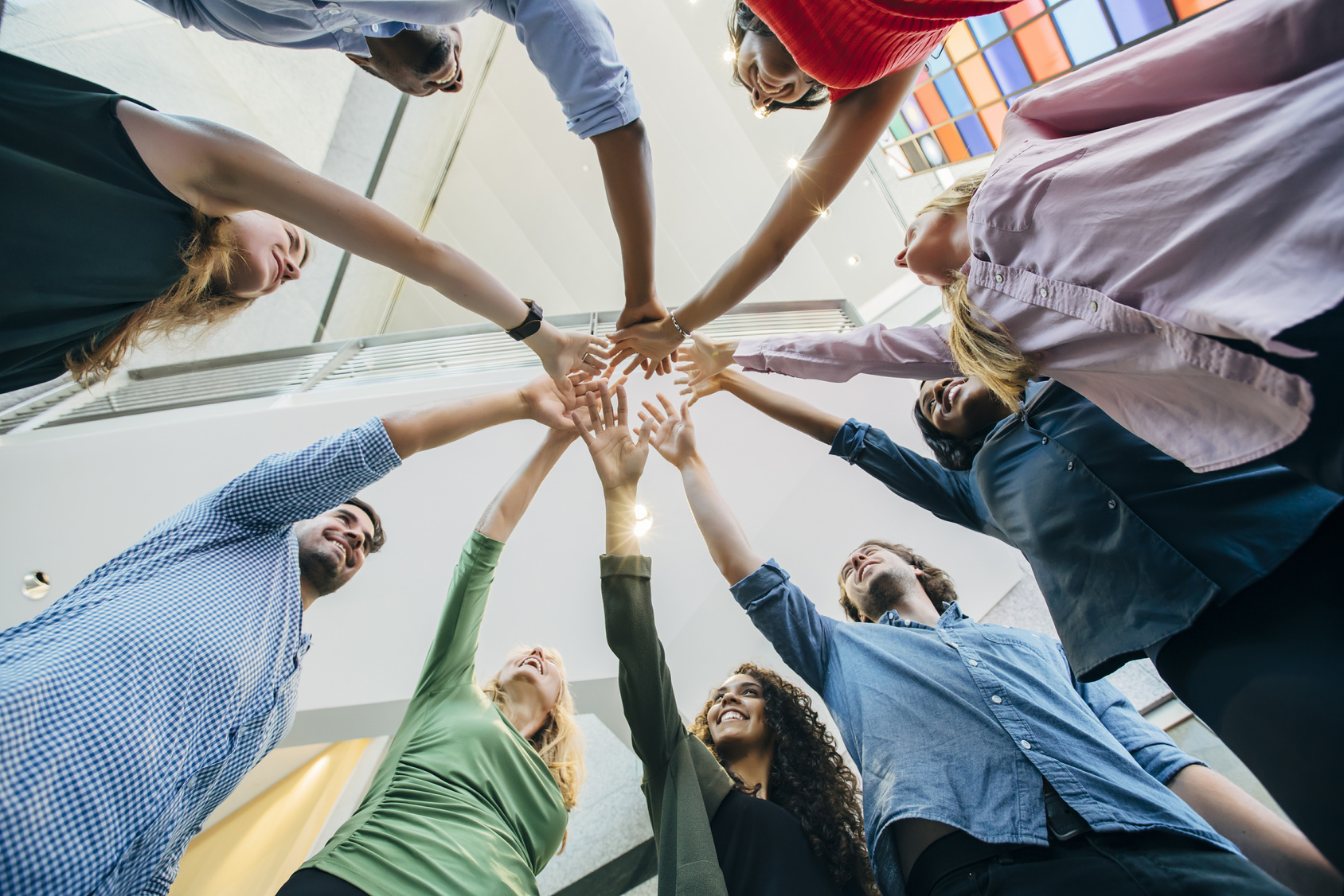 Activité de groupe lors d'un séminaire