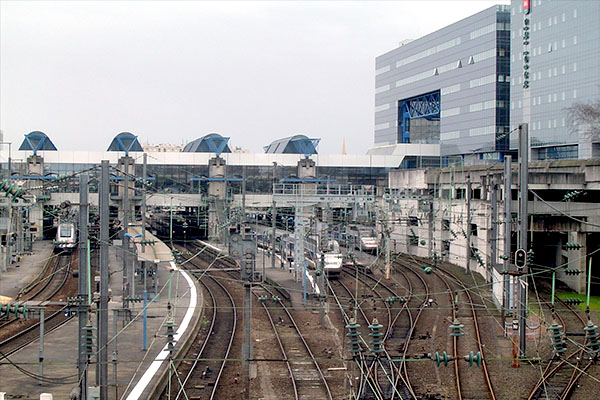 La gare de Rennes en travaux  